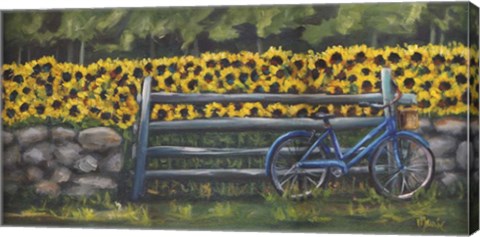 Framed Resting At Buttonwoods Print