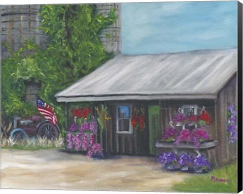 Framed Betsy's Stand Print