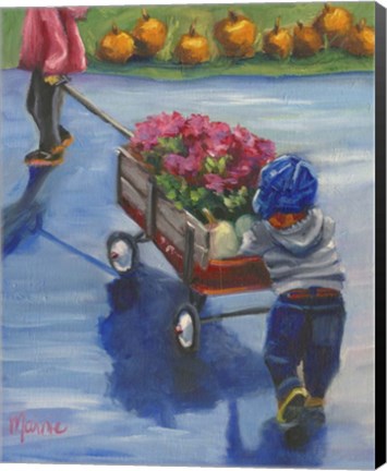 Framed Littlehelper Print