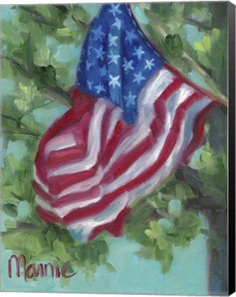 Framed In The Breeze Print