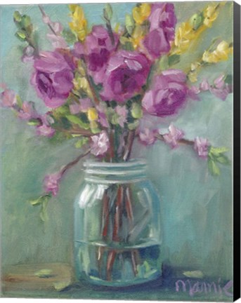 Framed Spring Blossoms I Print