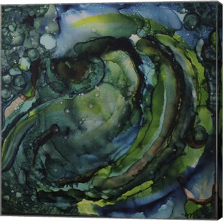 Framed Earth Wave Print