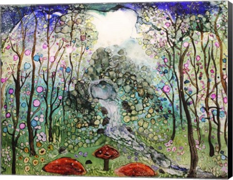 Framed Fairy Forest Print