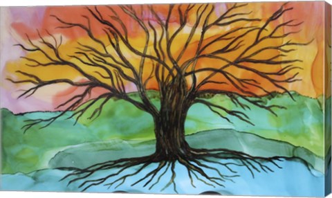 Framed Tree of Joy Print