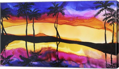 Framed Tropical Print