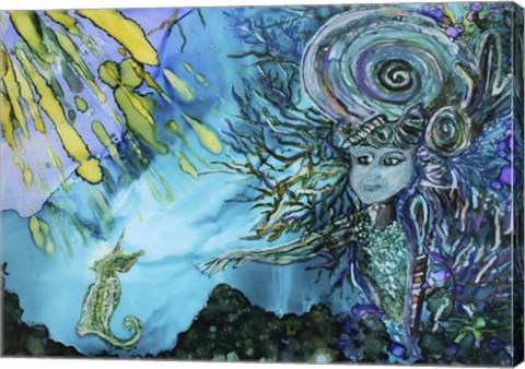 Framed Water Goddess Print