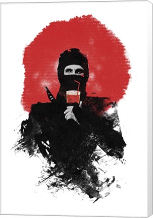 Framed American Ninja Print