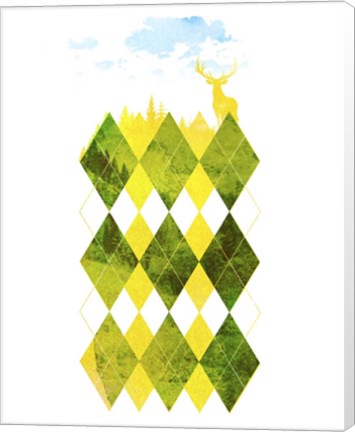 Framed Elegant Forest Print