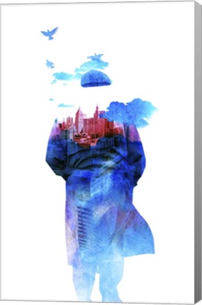 Framed Get Away Color Print