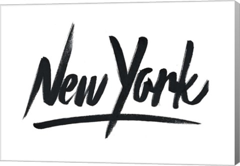 Framed New York Print