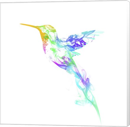 Framed Strange Smoke Print