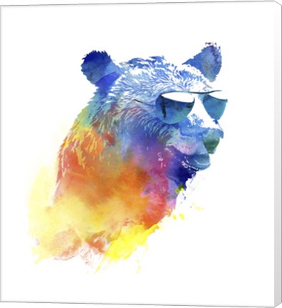 Framed Sunny Bear 2 Print