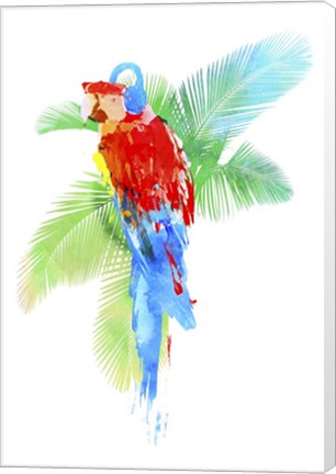 Framed Tropical Party Print