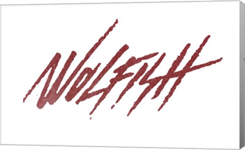 Framed Wolfish Print