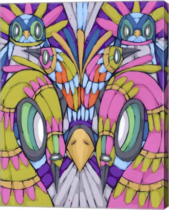 Framed Birds Of A Feather Print