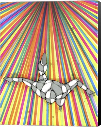 Framed Faster All The Time Print