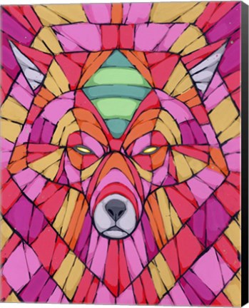 Framed Fueled By Instinct Print