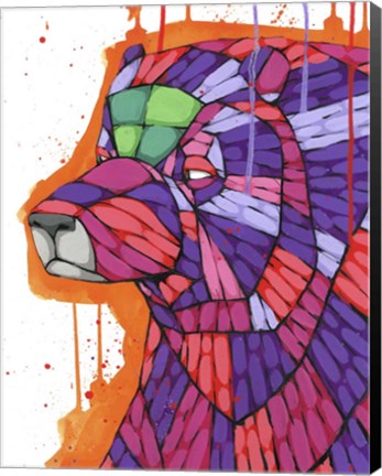 Framed Grizzly Print