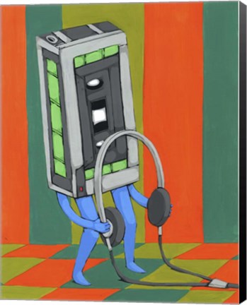 Framed Looking For A Listener Print