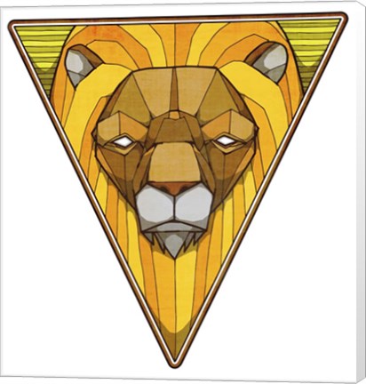 Framed Containing The Beast Print