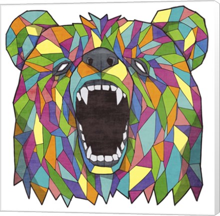 Framed Grizzly Print