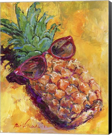 Framed Art Pineapple Print