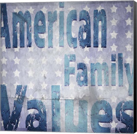 Framed American Born Free Sign Collection V5 Print