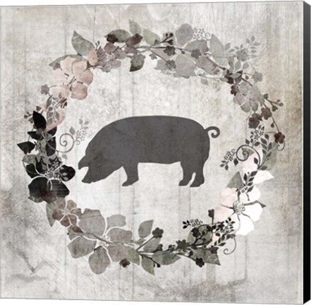 Framed Down On The Farm V4 Print