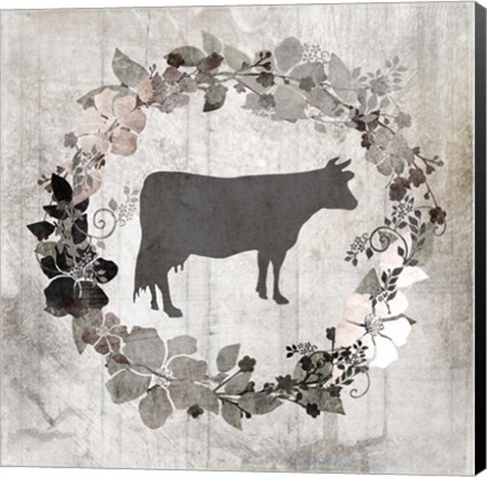 Framed Down On The Farm V5 Print