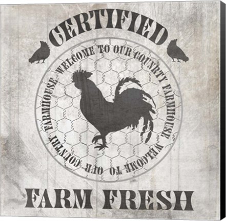 Framed Down On The Farm Country V1 Print