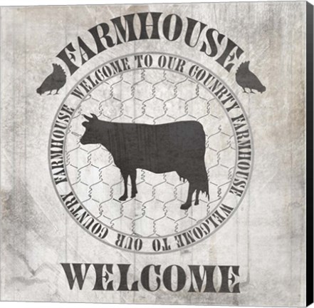 Framed Down On The Farm Country V2 Print