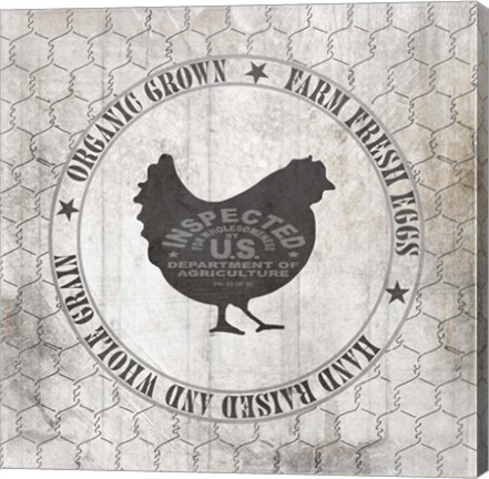 Framed Down On The Farm Country V8 Print