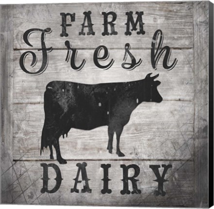 Framed Farm Fresh V1 Print