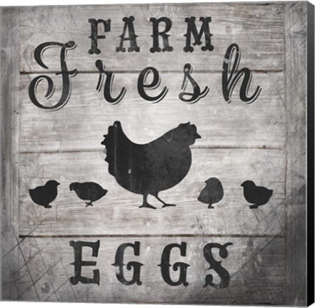 Framed Farm Fresh V2 Print