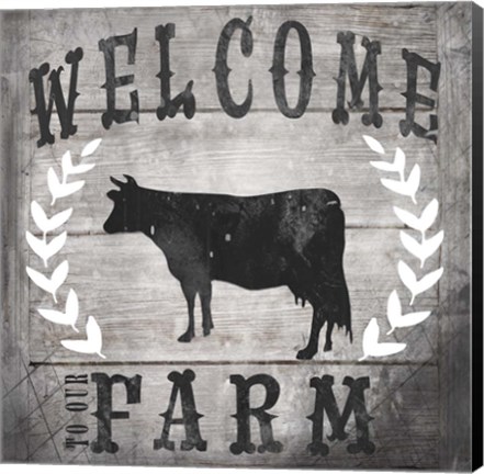 Framed Farm Fresh V3 Print