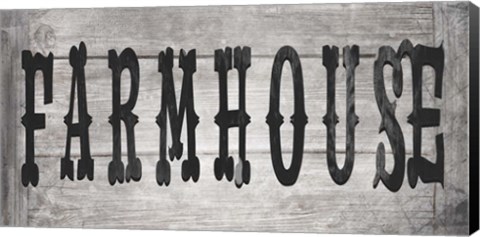 Framed Farm Fresh Farm Sign V2 Print