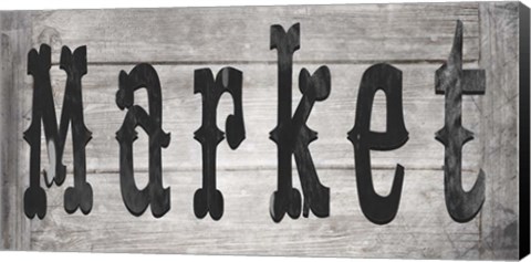 Framed Farm Fresh Farm Sign V4 Print