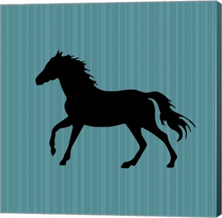 Framed Gypsy Horse Collection Surface Pattern V2 12 Print