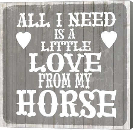 Framed Gypsy Horse Collection Surface Pattern V4 3 Print