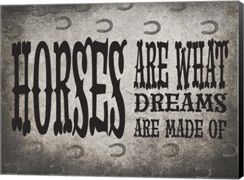 Framed Gypsy Horse Collection Surface Pattern V4 15 Print