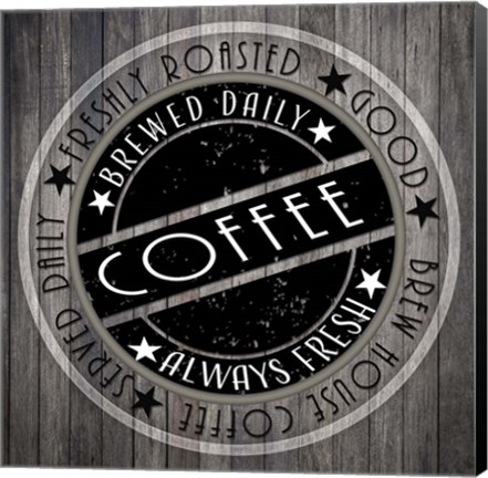 Framed Coffee Signs V3 Print