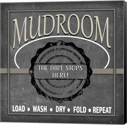 Framed Mudroom 1 Print