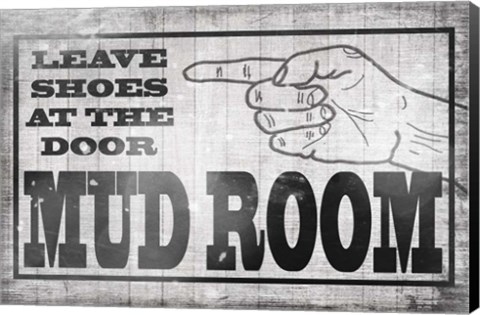 Framed Mudroom 35 Print