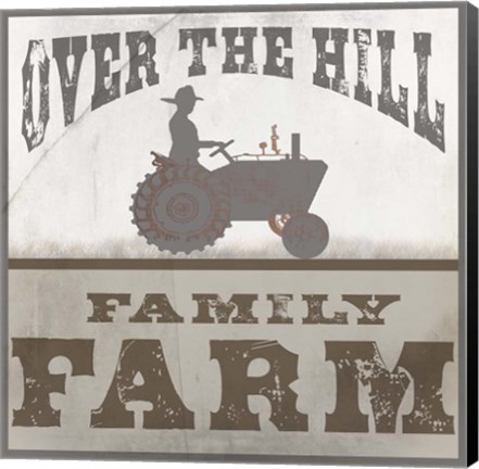 Framed Farm Family 2 Print