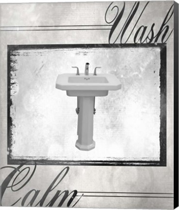 Framed Beloved Bath - Calm Print