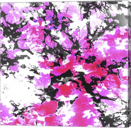 Framed Bright Scarf 3 Print