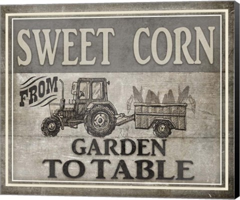 Framed From Garden to Table Print