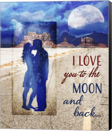 Framed Love Signs V3 Print