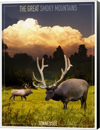 Framed Smoky Mountains Print