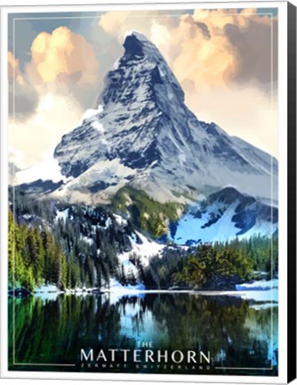Framed Matterhorn Print